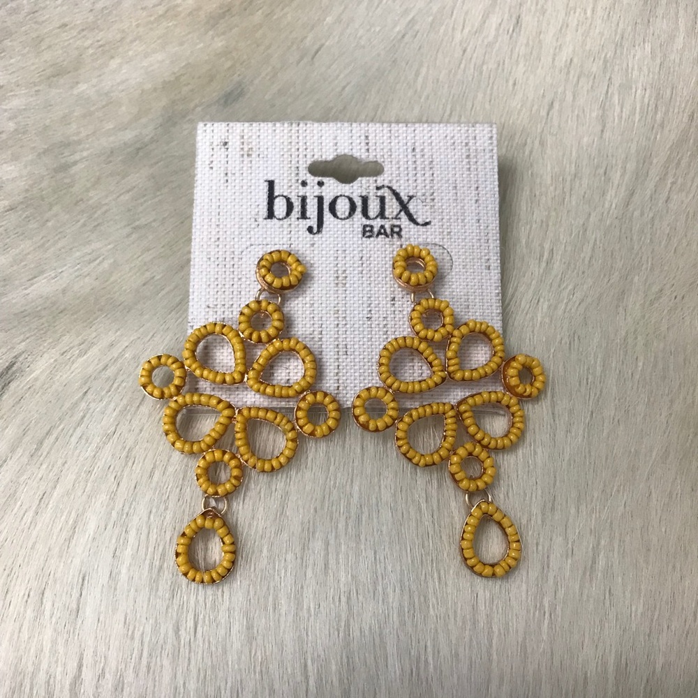 NWT Bijoux bar Drop Earrings - Picture 2 of 6